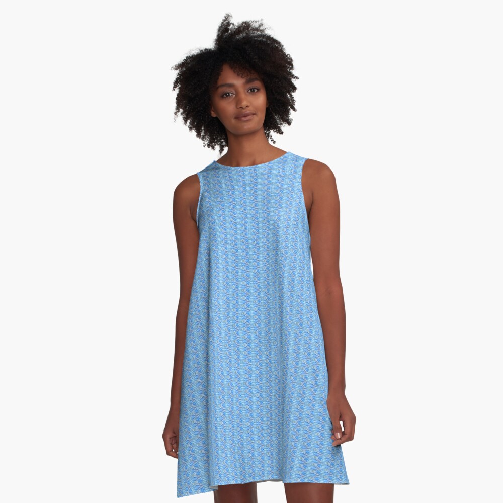 Item preview, A-Line Dress designed and sold by kinkatstyle.