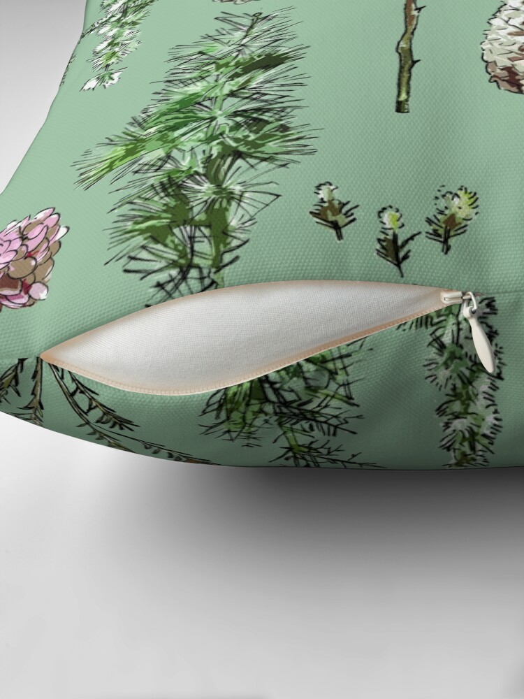 Aperçu 2 sur 4. Coussin avec l'œuvre HYPER SENSIBLE (2) créée et vendue par IsaureEcartfixe.