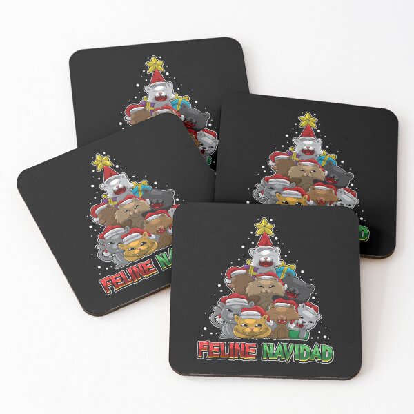 Item preview, Feline Navidad - Feliz Navidad - Merry Christmas designed and sold by anziehend.