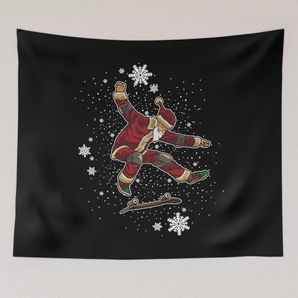 Item preview, Skateboard Santa Claus Does Tricks In The Snow designed and sold by anziehend.