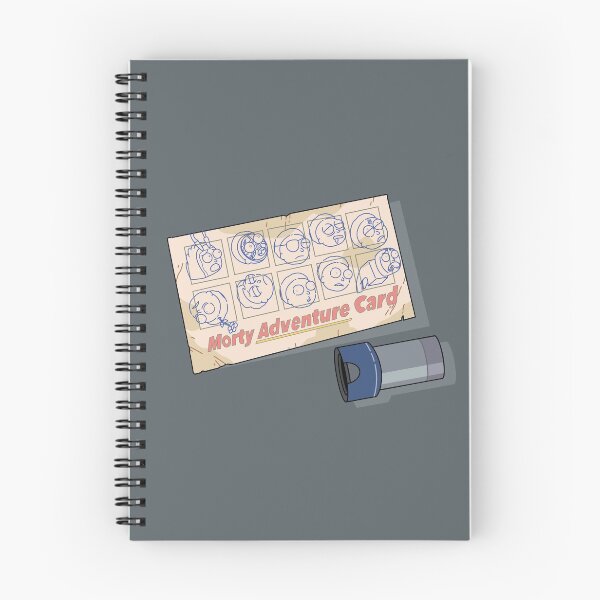 Artikelvorschau, Morty-Abenteuerkarte entworfen und verkauft von DarkoDesign.