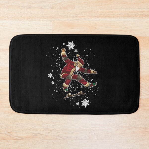 Item preview, Skateboard Santa Claus Does Tricks In The Snow designed and sold by anziehend.