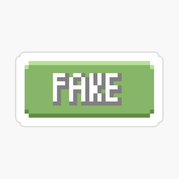 Item preview, Fake Type Tag designed and sold by fubblers.