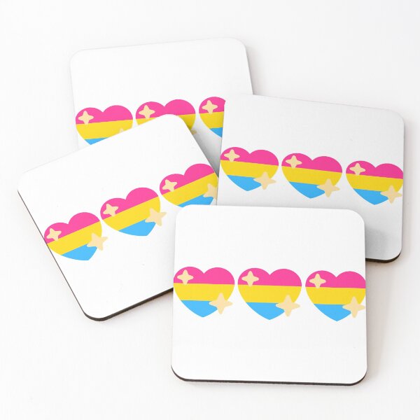 Item preview, Pansexual Flag Heart designed and sold by mollyjxne.