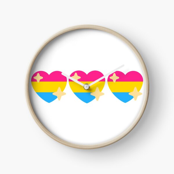 Item preview, Pansexual Flag Heart designed and sold by mollyjxne.