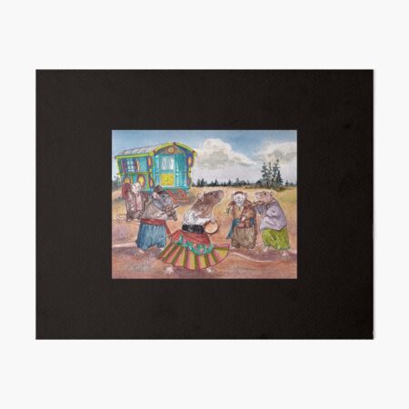Gypsy Rats Art Board Print
