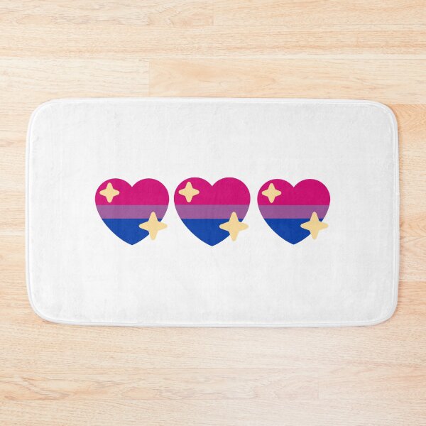 Item preview, Bisexual Flag Heart designed and sold by mollyjxne.