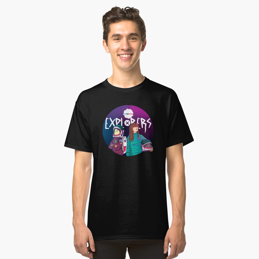 Explorers by Fran Ferriz Camiseta clásica