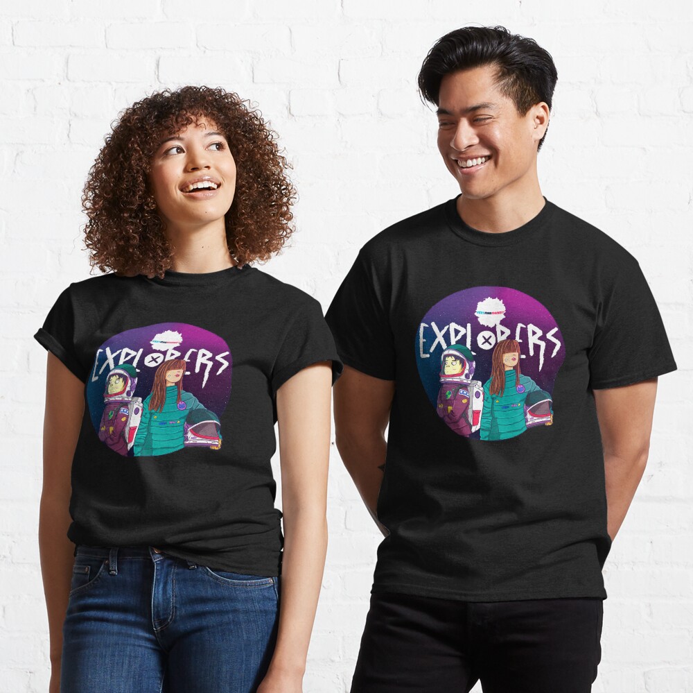 Explorers by Fran Ferriz Camiseta clásica