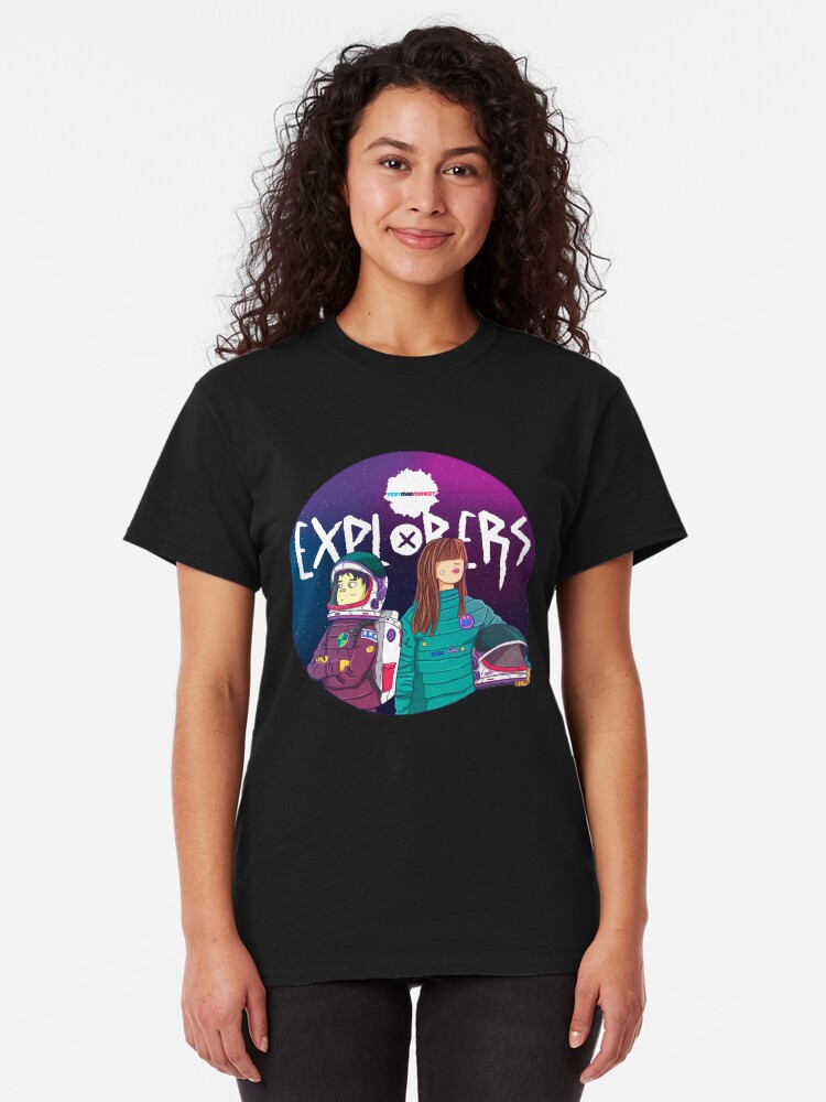 Vista alternativa de Camiseta clásica Explorers by Fran Ferriz