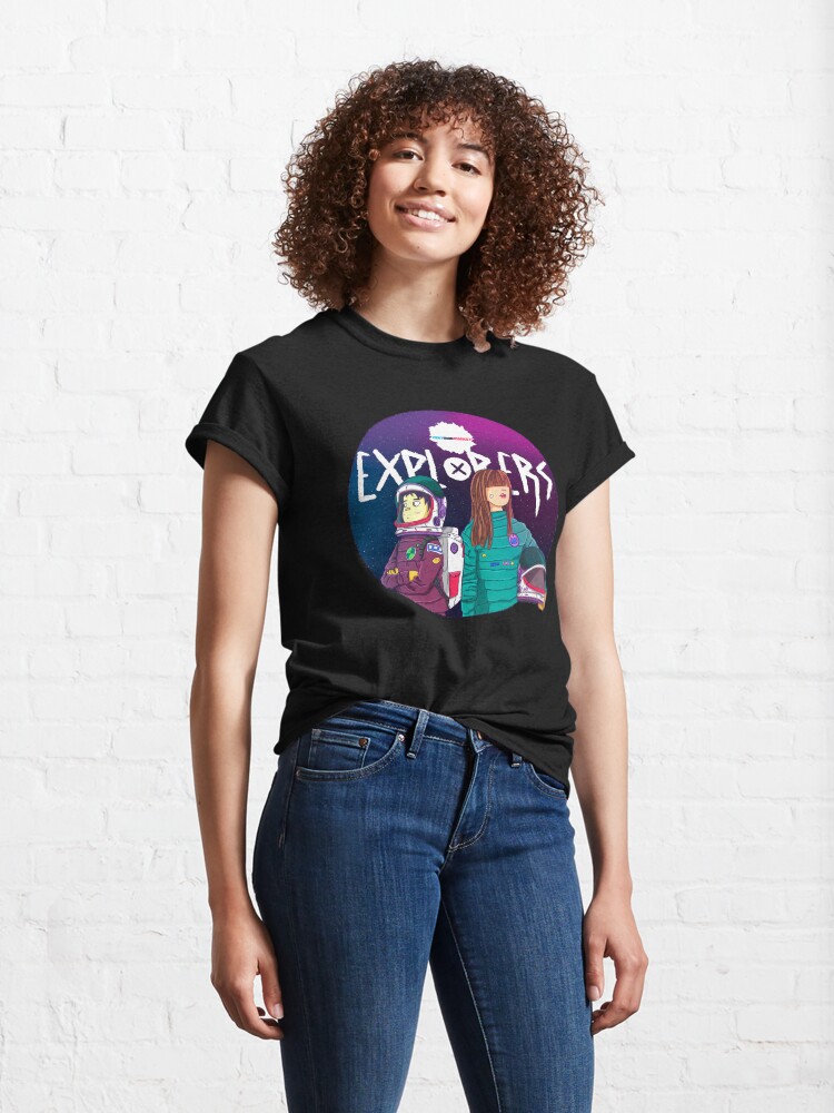 Vista alternativa de Camiseta clásica Explorers by Fran Ferriz