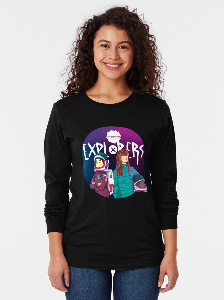 Vista alternativa de Camiseta de manga larga Explorers by Fran Ferriz