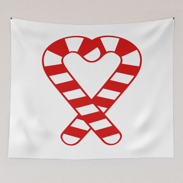 Item preview, Candy Cane Heart designed and sold by KCPetPortraits.