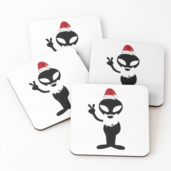 Item preview, Alien Santa Christmas design designed and sold by DesignsbyZazz.