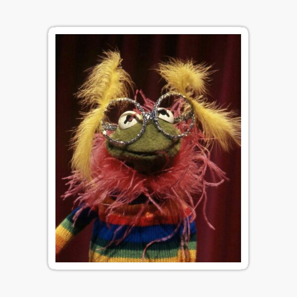 elton-kermit-john Pegatina