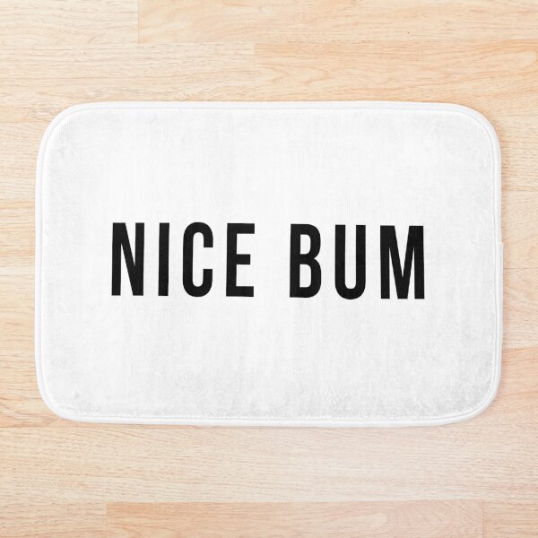 Nice Bum Bath Mat