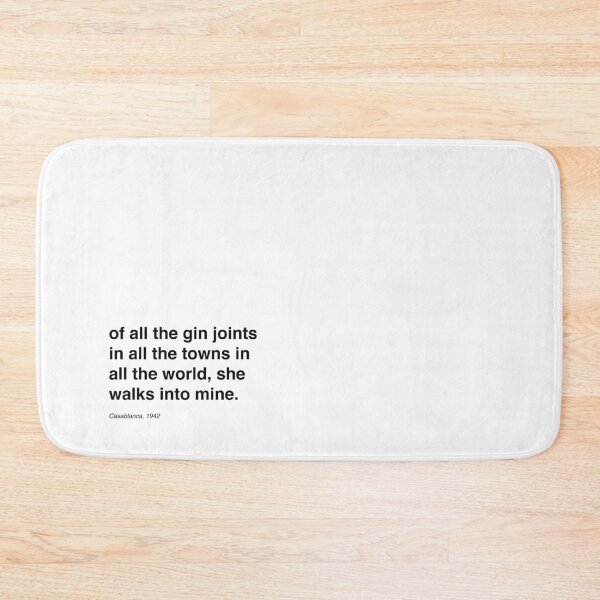 Item preview, Casablanca - Gin Joints designed and sold by BelvedereAve.
