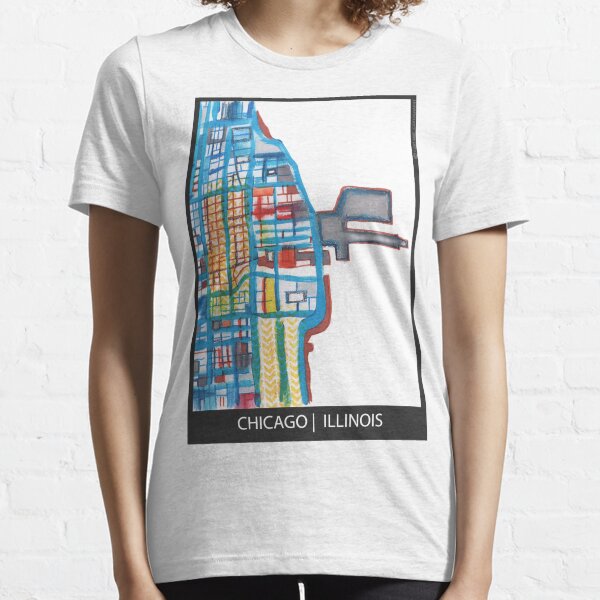 Navy Pier, Chicago (Yellow) Essential T-Shirt
