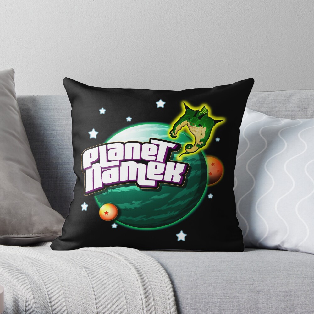 Shop Planet Namek (Stars) Throw Pillow by BuckRogers TP-64PCYLP4
