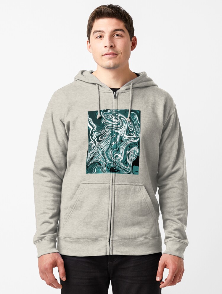 dark turquoise hoodie