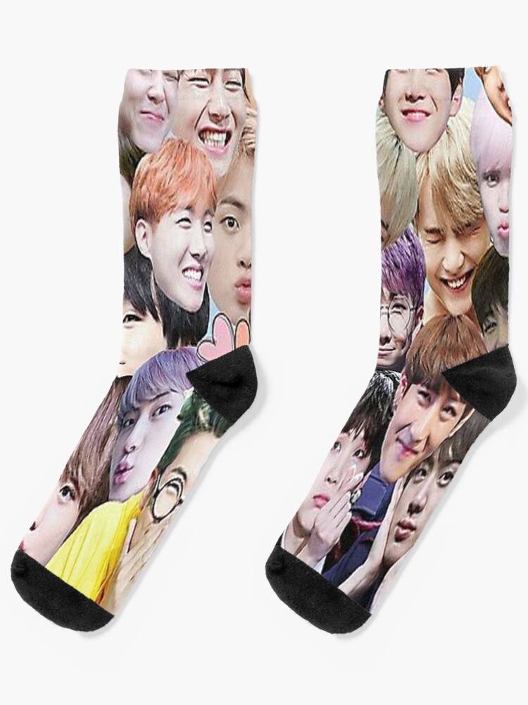 Pack of 4 K Pop GOT7 Women's Socks Size 6-9 Korean singers item