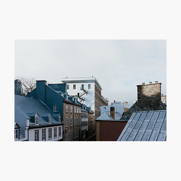 One November Morning in Quebec Photographic Print