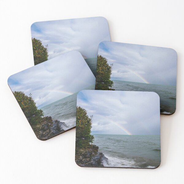 Item preview, Rainbow at Cave Point designed and sold by emilywayland.