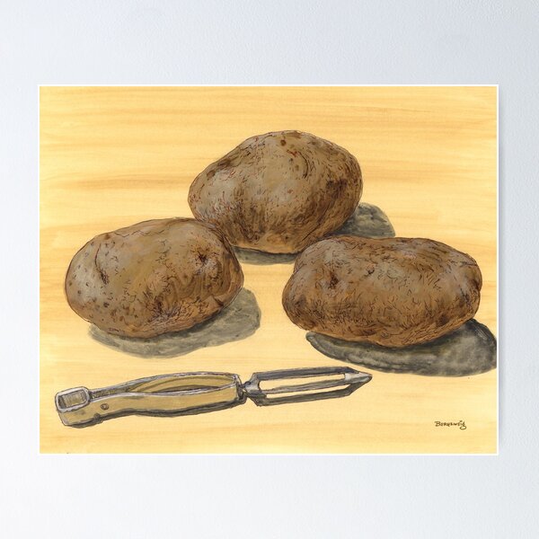 Item preview, Pre-peeled Potatoes designed and sold by bernzweig.