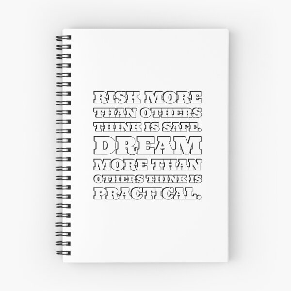 Item preview, Risk more than others think is safe. Dream more than others think is practical  designed and sold by Inspirationmotivation.