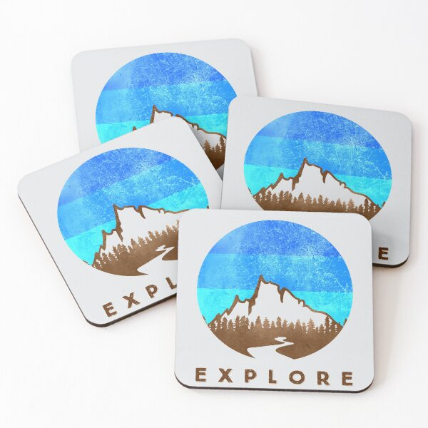 Item preview, Explore the Great Outdoors - blue designed and sold by Maria Boudreaux.