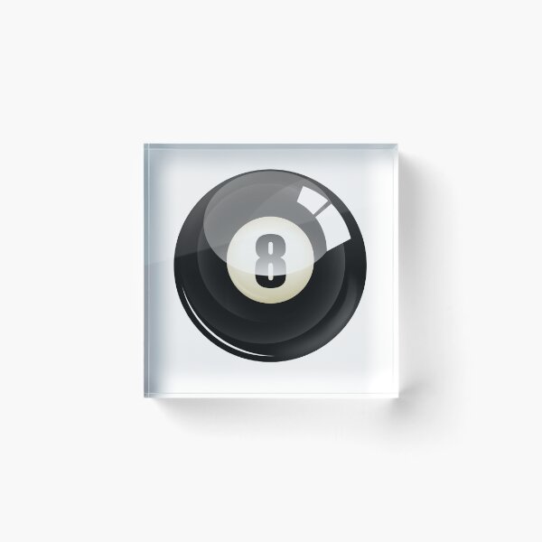 Item preview, billard / black 8 eight ball, schwarz 8 acht ball designed and sold by Marcin Adrian.
