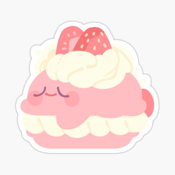Macaroon Kirby Sticker