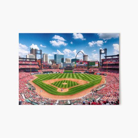 St. Louis Cardinals Ballparks Print - the Stadium Shoppe