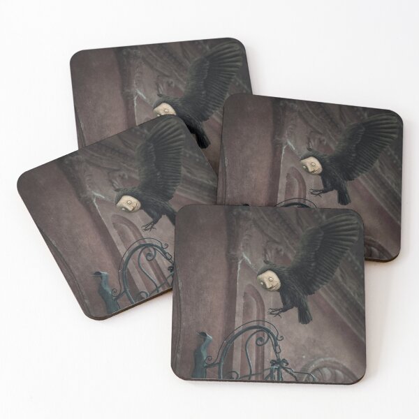 Item preview, Masked crow designed and sold by Laura Nagel.