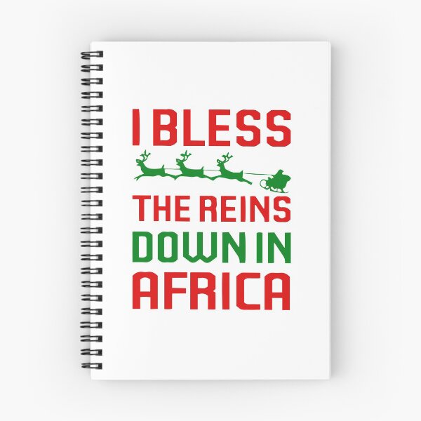 Item preview, Funny Christmas T-Shirt - I Bless The Reins Down In Africa Toto Reindeer T-Shirt designed and sold by granimatedesign.