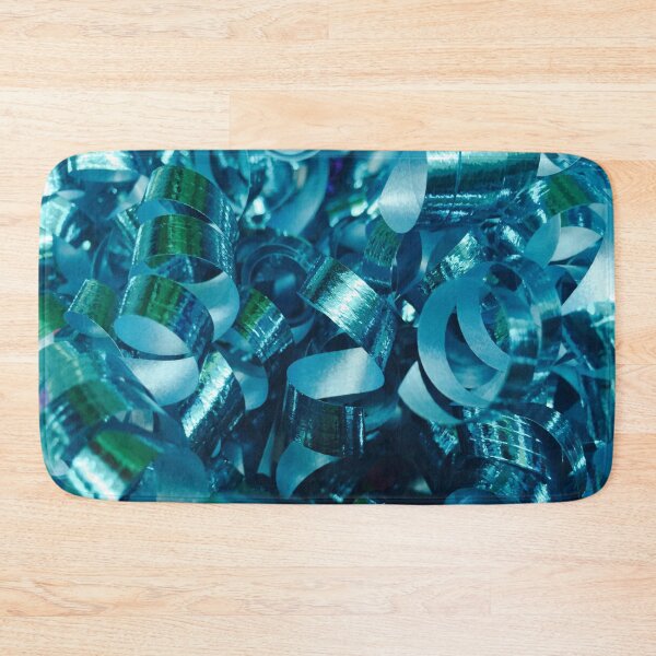 Item preview, Teal Curly Ribbons designed and sold by umeimages.