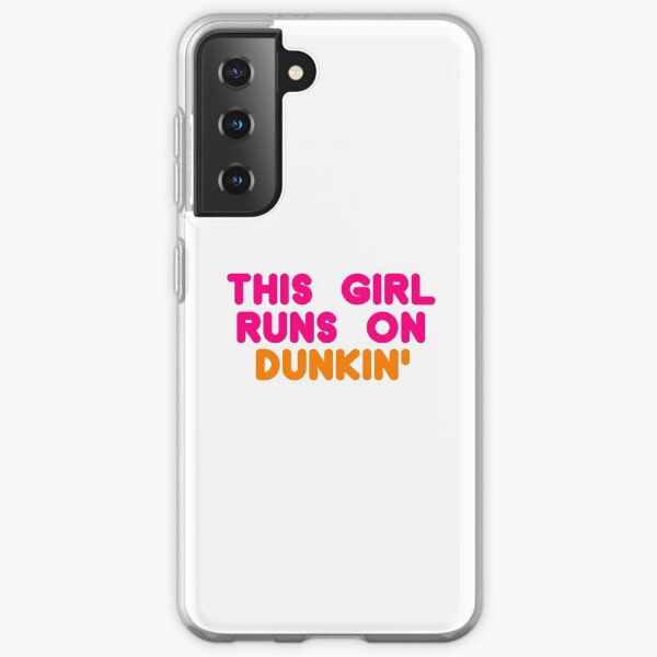 Cette fille court Dunkin ' Coque souple Samsung Galaxy