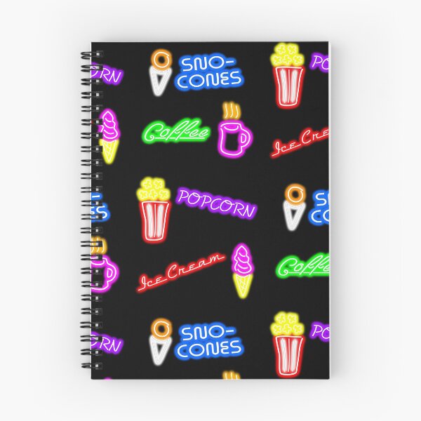 Item preview, Dean's Neon Food Signs at Night designed and sold by MidcoastMisc.