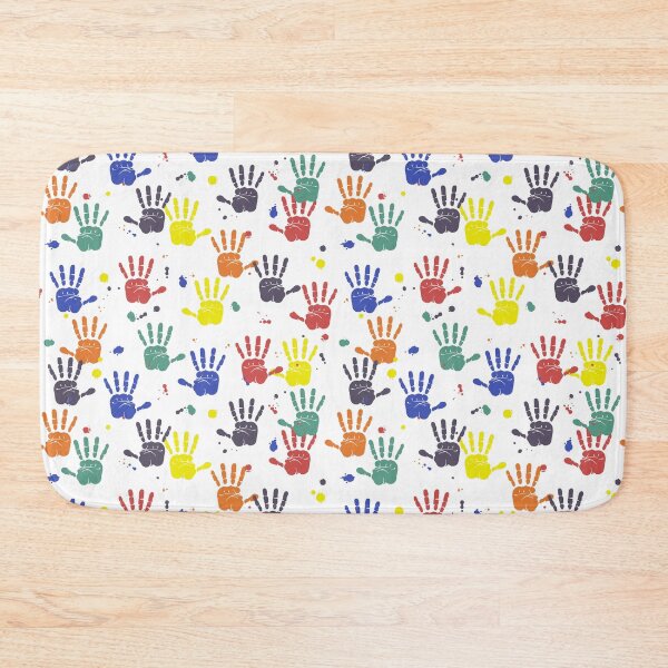 Item preview, Dean's Fingerpaint Handprints With Drips designed and sold by MidcoastMisc.