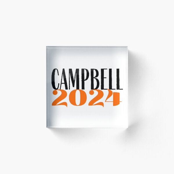 Campbell Class of 2024 Acrylic Block