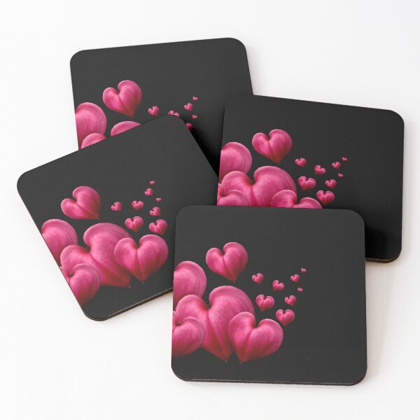 Item preview, Dancing Hearts Black designed and sold by umeimages.
