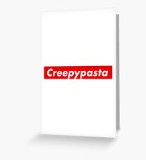 Creepypasta Greeting Card