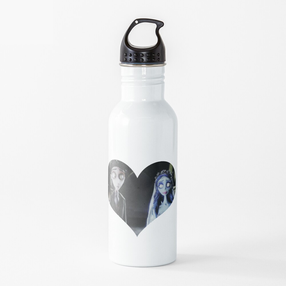 Victor & Emily heart Water Bottle