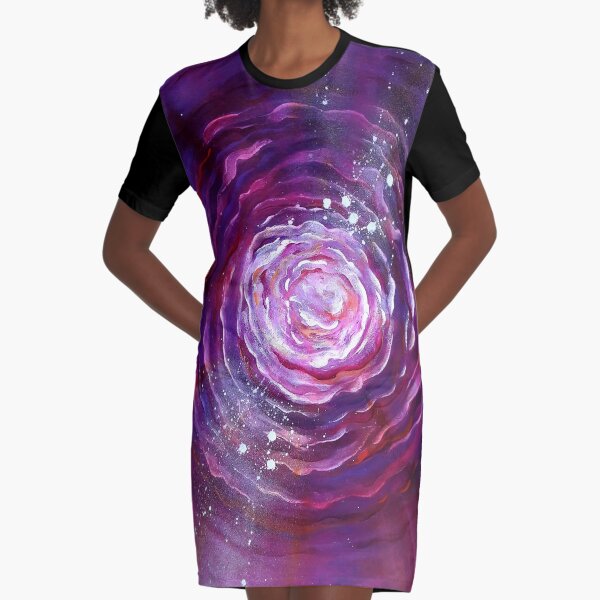 energy Graphic T-Shirt Dress