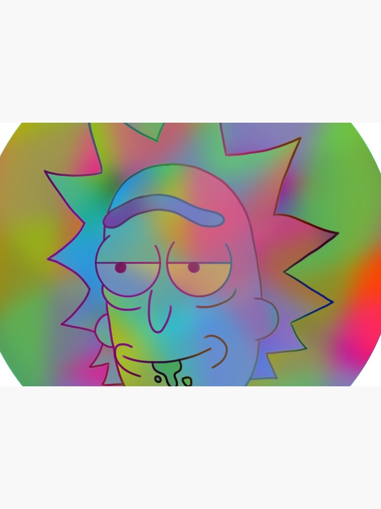 Rick and Morty | Rainbow Rick by Mxdesign888