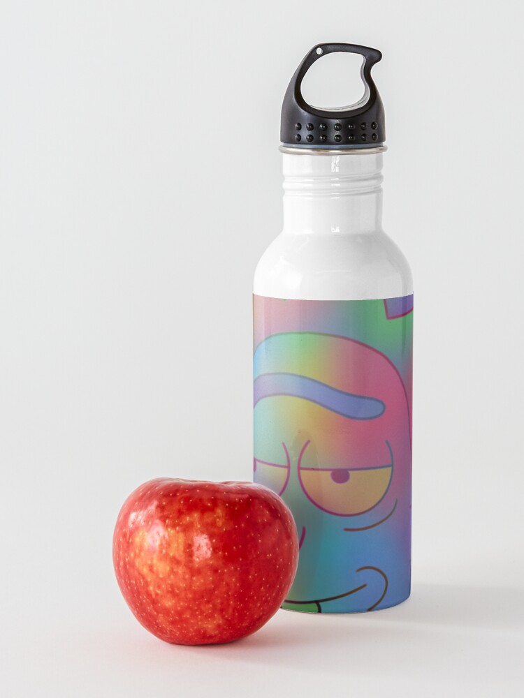 Alternate view of Rick and Morty | Rainbow Rick Water Bottle