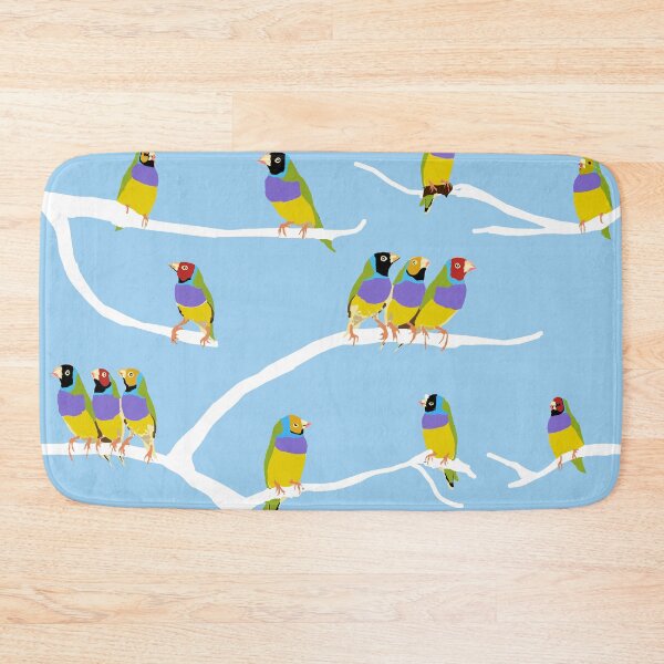 Item preview, The Gouldian Finch (Erythrura gouldiae) designed and sold by ChrissyWild.