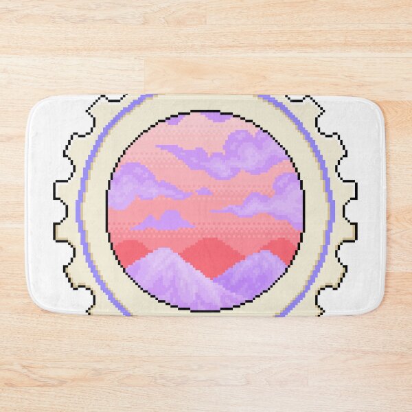 Item preview, Pixel Mountain View Stamp designed and sold by MetallicWings15.