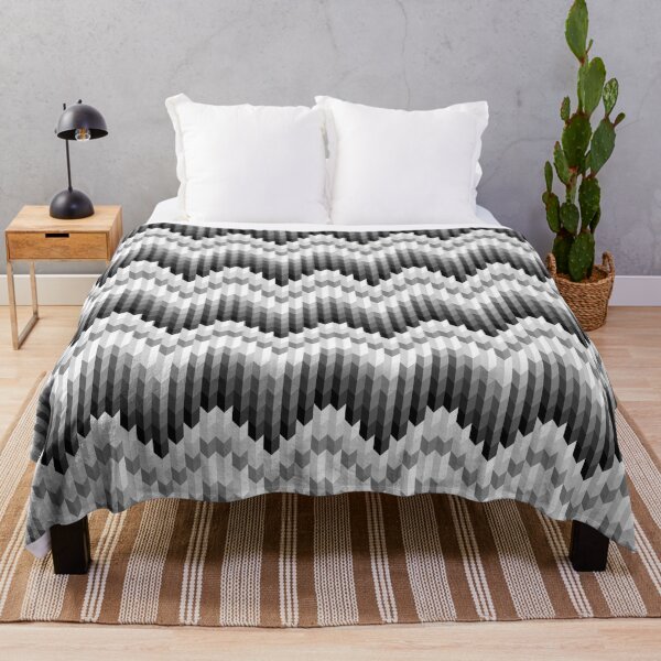 Item preview, Tiled Chevron Pattern - Grayscale designed and sold by MaplewoodMerch.