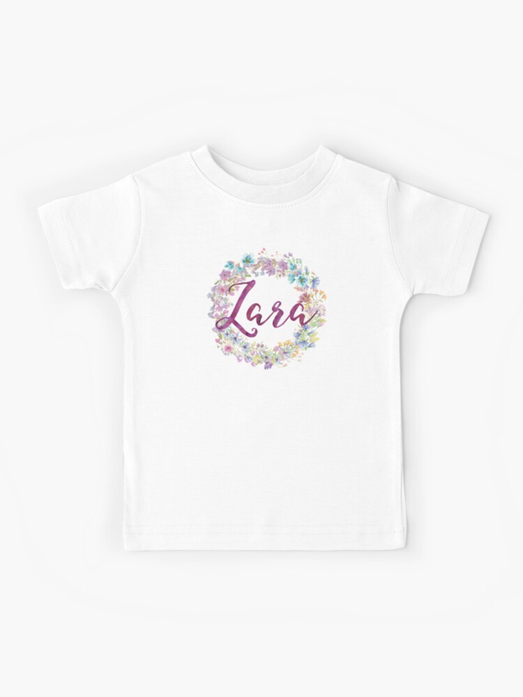 Pensar pastel Divertidísimo Camiseta para niños «Zara | Guirnalda de flores con nombre para niñas | Niño  pequeño | Niños | Bebé» de abprintsdesign | Redbubble